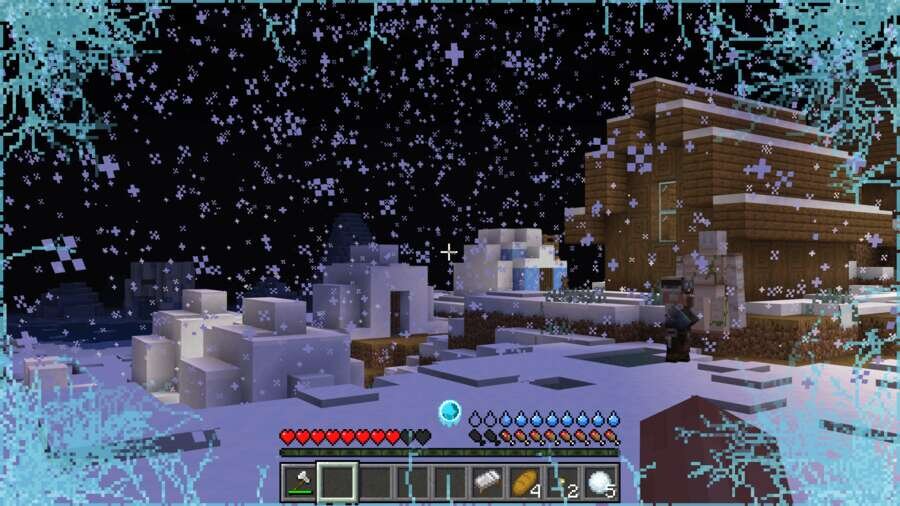 Геймплей Мод Water & Temperature System на Minecraft PE [1.21] - скриншот 3