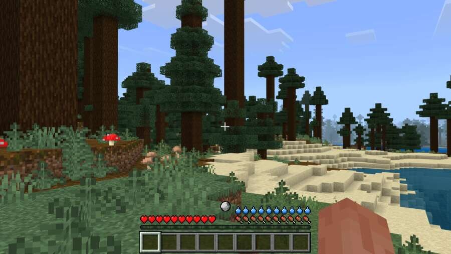 Мод Water & Temperature System на Minecraft PE [1.21] мод - скриншот игры