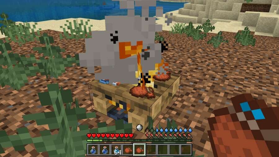 Скриншот игры Мод Water & Temperature System на Minecraft PE [1.21] 5