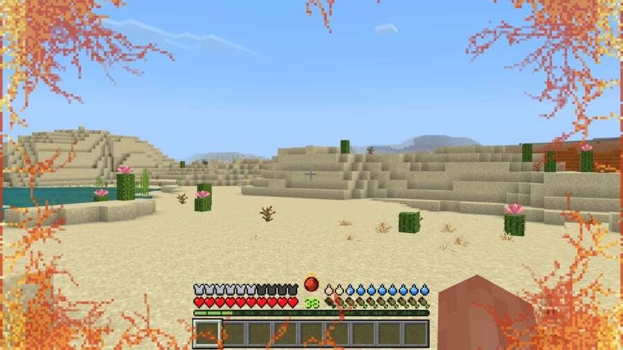 Скриншот Мод Water & Temperature System на Minecraft PE [1.21] на Андроид