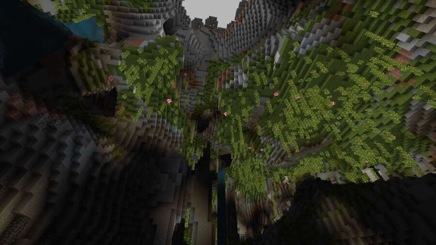 Сид Спаун в глубокой пещере на Minecraft PE [1.21.121]