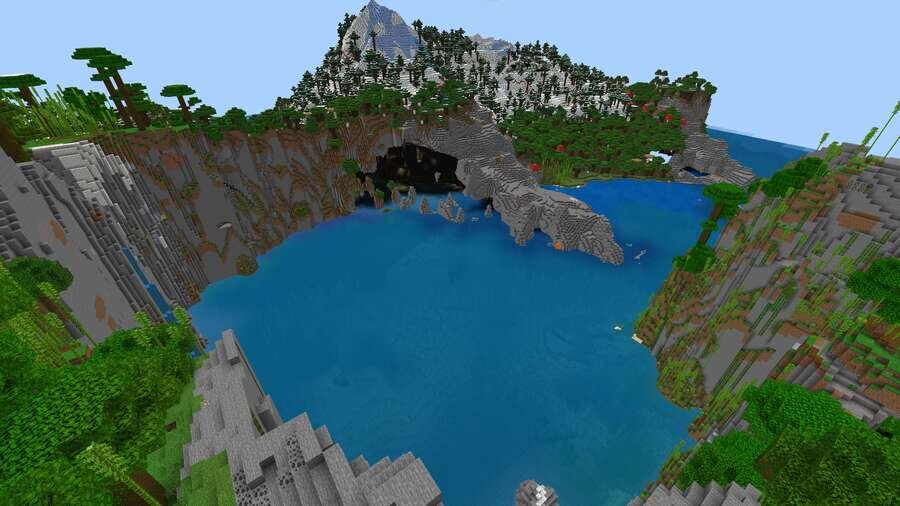 Сид Старт с железом на Minecraft PE [1.21.121]